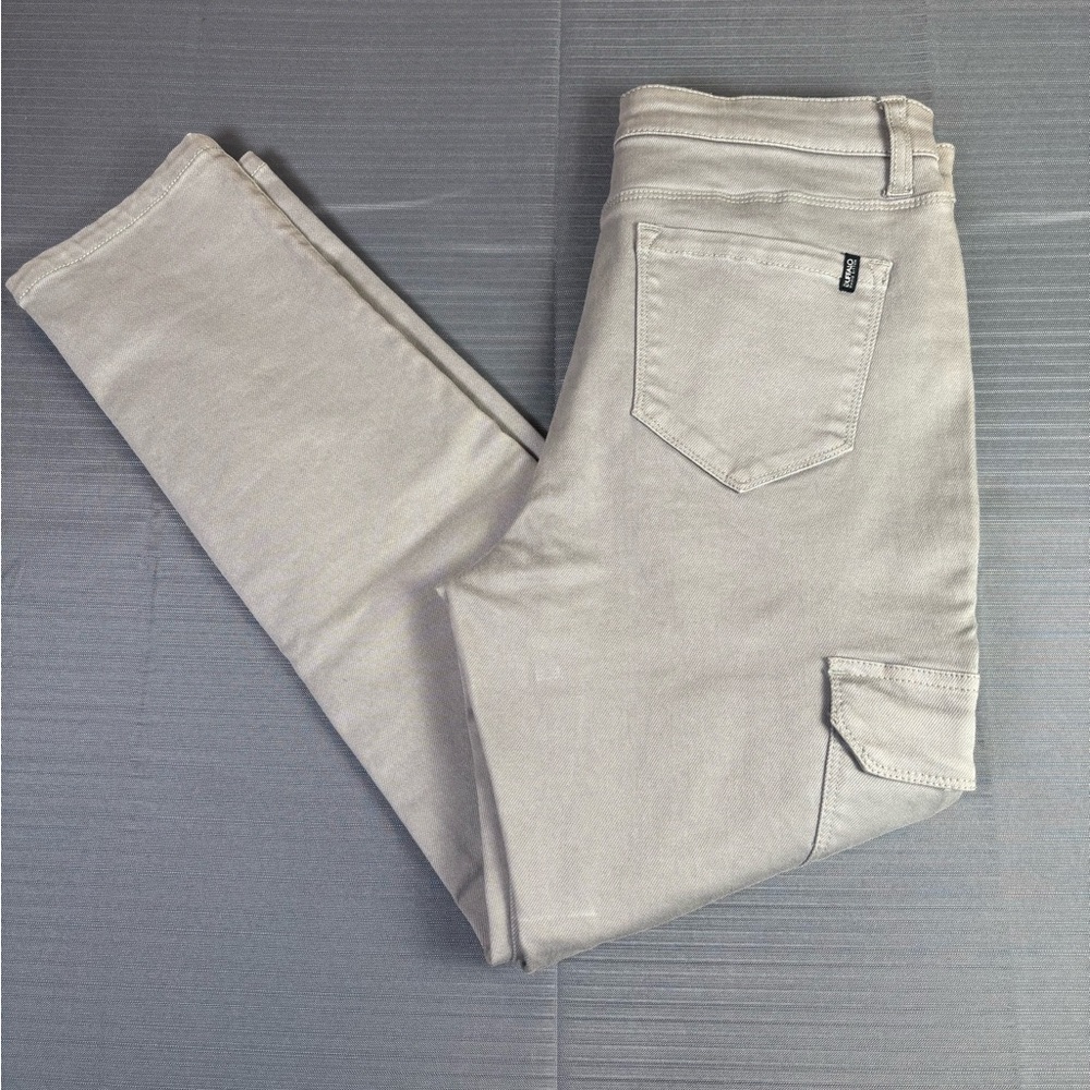 Buffalo David Bitton Leilah Skinny Cargo Pants – Grey – NWT – Size 29W 26L